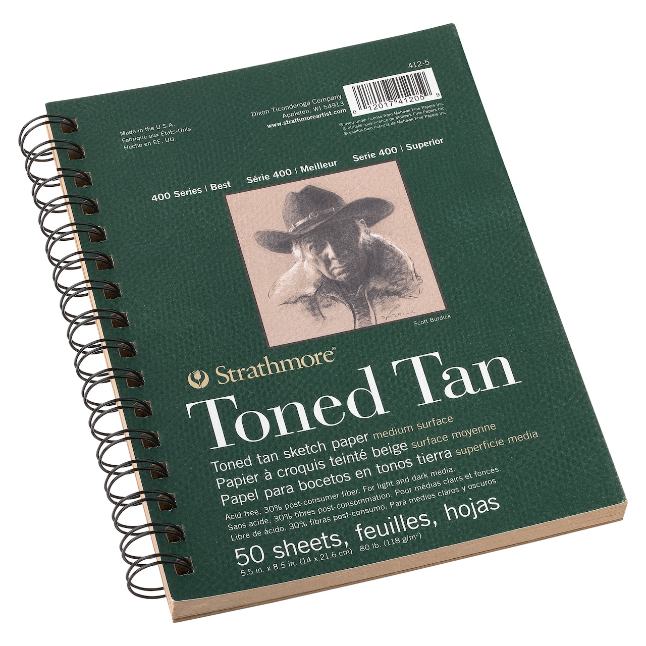 Strathmore® 400 Series Toned Tan Sketch Pad